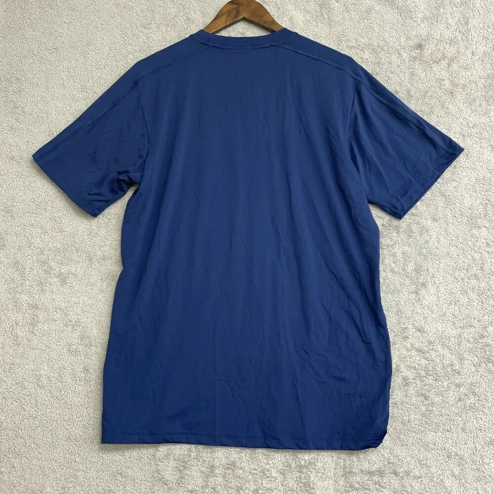 Adidas Men's Size M Navy Blue Regular Fit Active T-Shirt